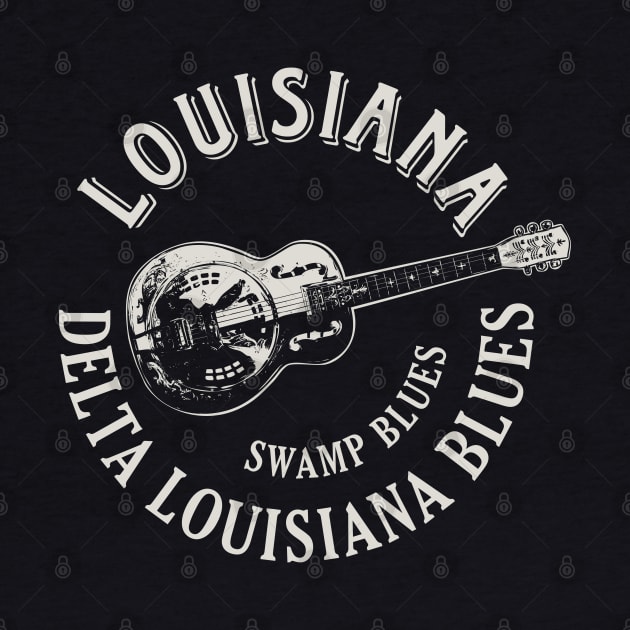 Louisiana Delta Blues by Designkix